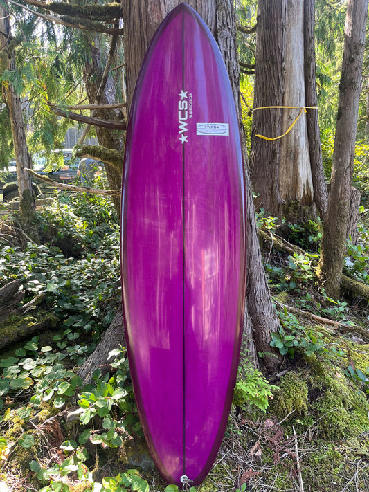 Custom 6'6 Maroon