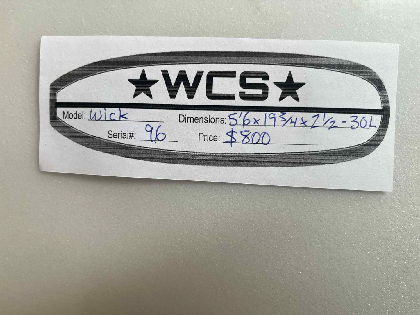 Wick 5'6